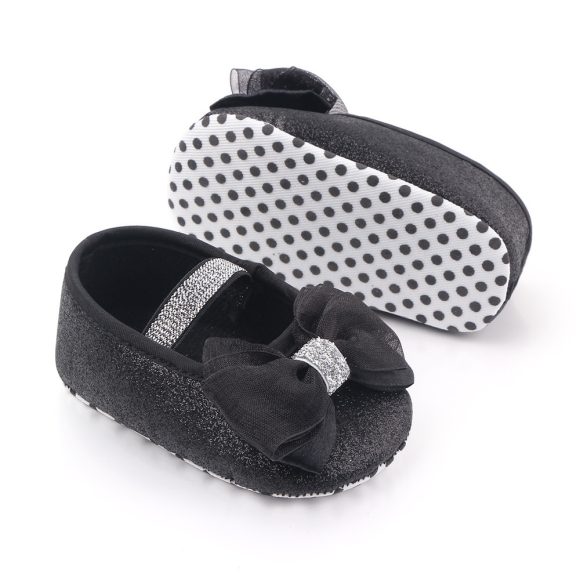 Newborn Princess Shoes Baby Shoes Soft Soled Baby Shoes Bow Princess Shoes Single Shoes - Image 6