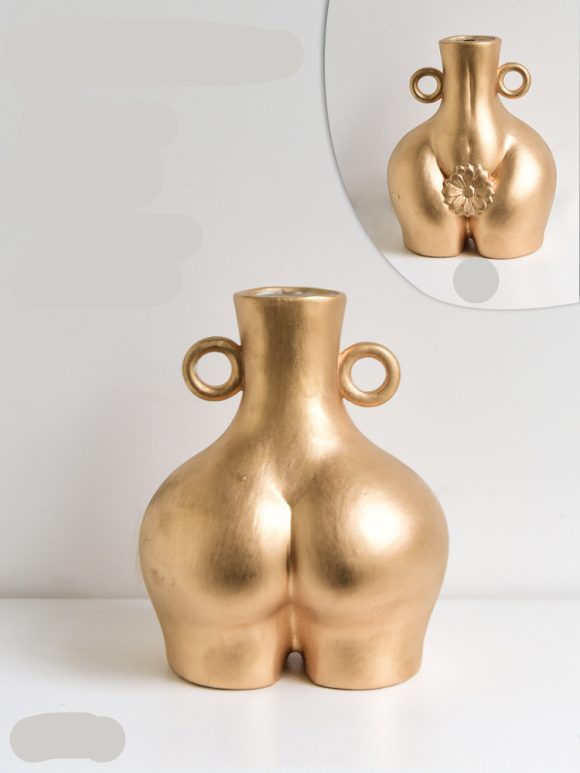 Body Art Vase Home Decoration Living Room Flower Arrangement - Image 2