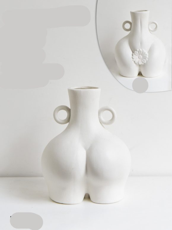 Body Art Vase Home Decoration Living Room Flower Arrangement - Image 6