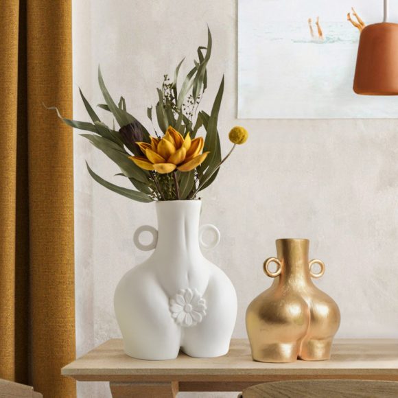 Body Art Vase Home Decoration Living Room Flower Arrangement - Image 5