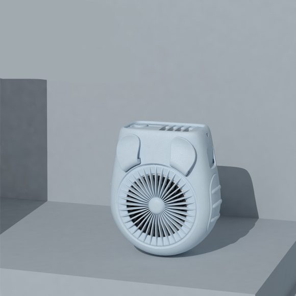 Small Carry-on Waist Hanging Fan, Rechargeable Mini Hanging Neck Fan - Image 6
