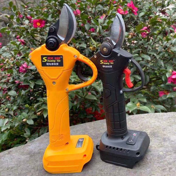 Gardening Fruit Tree Garden Branch Shears Handheld Electric Lithium Battery Electric Scissors - Image 4