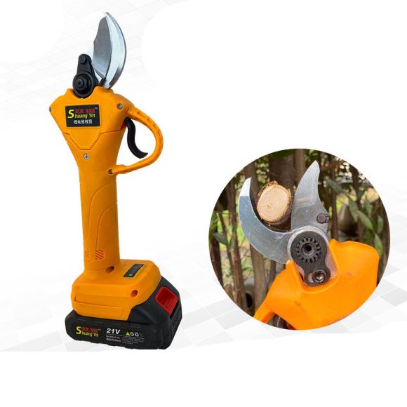 Gardening Fruit Tree Garden Branch Shears Handheld Electric Lithium Battery Electric Scissors - Image 3