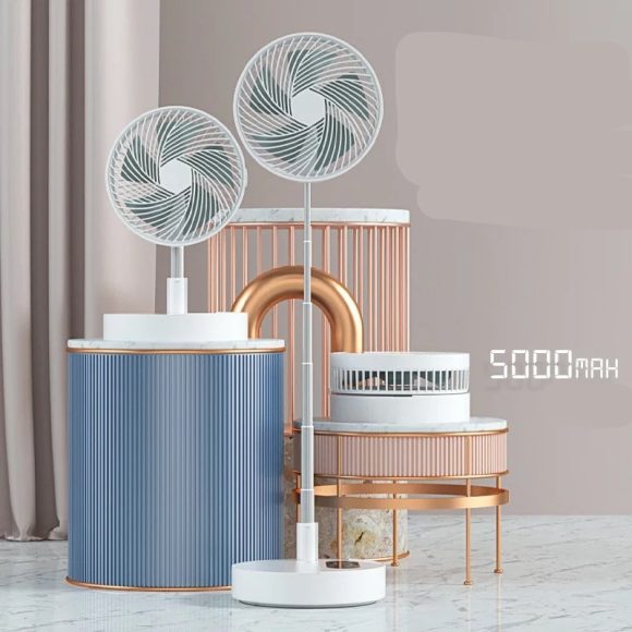 USB Charging Fan Portable Retractable Mini Fan - Image 7