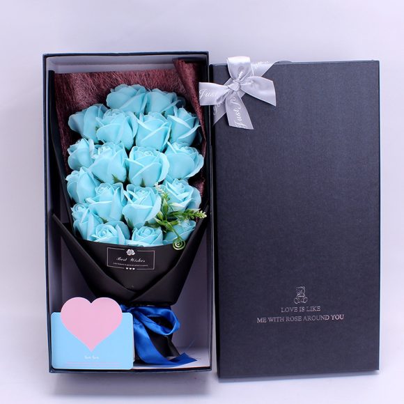 Birthday Gift Bundle Gift Box Creative Mother's Day Cross-border Gift Soap 18 Bouquet Soap Rose Flower Valentine's Day - Image 8