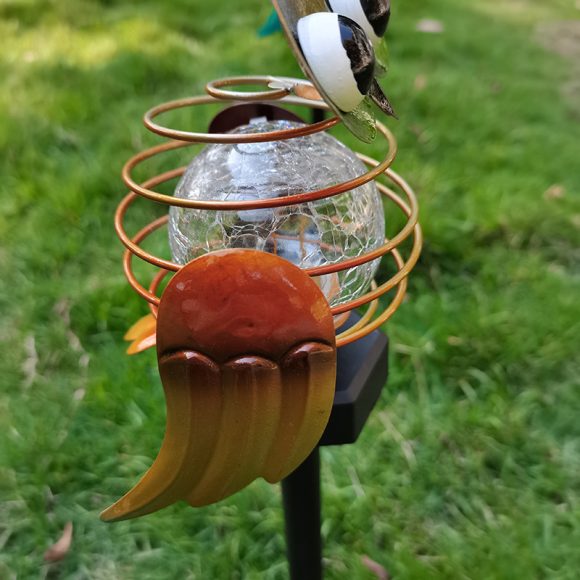 Solar Owl Lawn Lamp Outdoor Waterproof LED Garden Pathway Lighting Night Light Energy Saving Landscape Decor - Image 3
