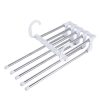 Household Multifunctional Stainless Steel Hanger, Two Hanging Pants Rack - Image 3