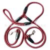 Double-Ended Traction Rope For Walking The Dog Hand-Double-Ended Traction Rope One Plus Two Leash Collar Pet Supplies Dog Collar - Image 8