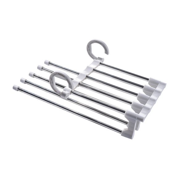 Telescopic Folding Multifunctional Pants Rack Pants Hanger Household - Image 9