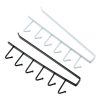 Wrought Iron Cabinet Storage Rack Free Punching Multi-function Row Hook - Image 2