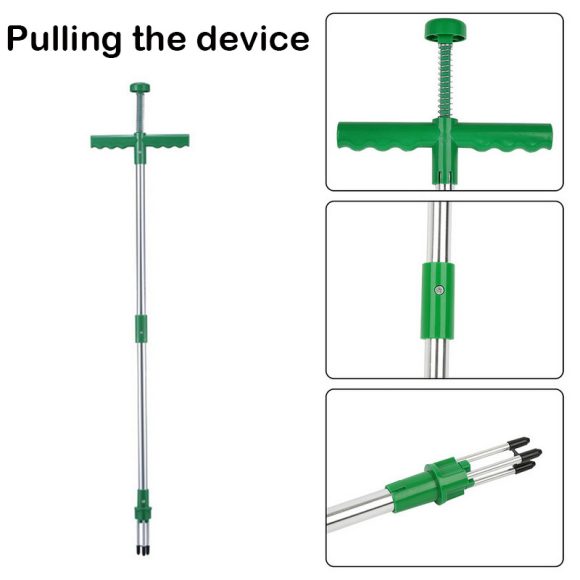 Long Handle Weed Puller Multifunctional Garden Weeding Tool - Image 6