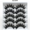 Mink False Eyelashes 3D False Eyelashes Five Pairs Of Soft Cotton Stalk Eyelashes - Image 9