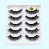 Mink False Eyelashes 3D False Eyelashes Five Pairs Of Soft Cotton Stalk Eyelashes - Image 10