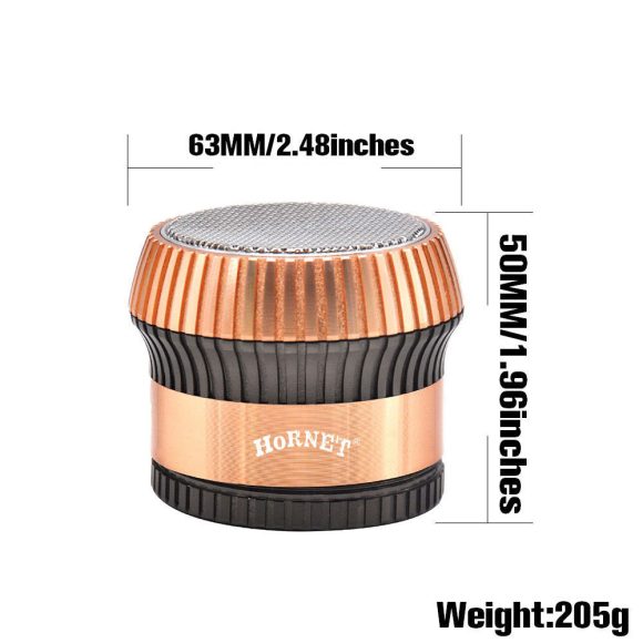 Metal Smoke Grinder Creative Mushroom Zinc Alloy Grinder - Image 5