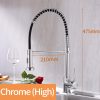 Matte Black Kitchen Faucet Deck Mounted Mixer Tap - Image 4