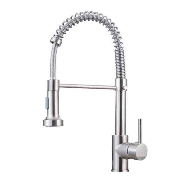 Matte Black Kitchen Faucet Deck Mounted Mixer Tap - Image 6