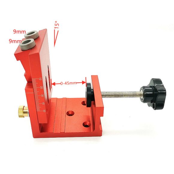 Woodworking Hole Punch 9.0Mm Oblique Hole Punch Hole Punch Oblique Hole Locator Woodworking Punching Aids Woodworking Tools - Image 2