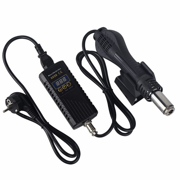 8858 Hot Air Gun Hot Air Desoldering Station 110V220V Digital Display Temperature Control Smd Mobile Phone Repair Tool Pull - Image 3