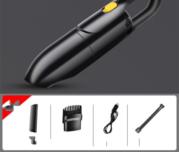 Car Vacuum Cleaner Car Wireless Charging Car Home Dual-Use Handheld Small Car High-Power Powerful Mini - Image 4