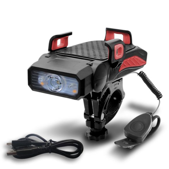 Bicycle Light Night Riding Rechargeable Glare Flashlight Bicycle - Image 4