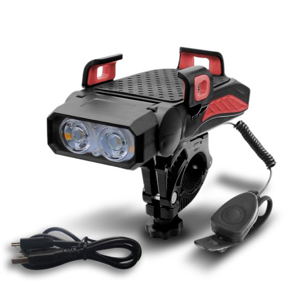 Bicycle Light Night Riding Rechargeable Glare Flashlight Bicycle - Image 8