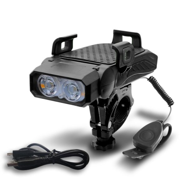 Bicycle Light Night Riding Rechargeable Glare Flashlight Bicycle - Image 2