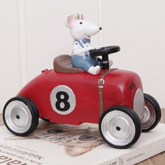 Creative Car Piggy Bank Vintage Car Party Decorations - Image 2