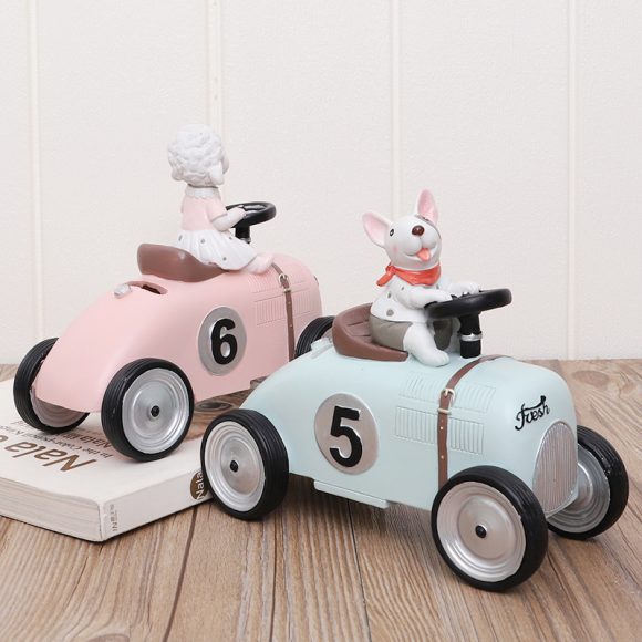 Creative Car Piggy Bank Vintage Car Party Decorations - Image 9