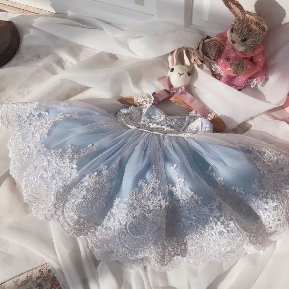 Baby Girl Princess Dress Birthday Dress - Image 5