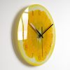 Luxury Silent Wall Clock Living Room Glass Clocks Wall - Image 8