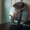 Luxury Silent Wall Clock Living Room Glass Clocks Wall - Image 10