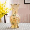 Ceramic Vase Electroplating Gold European Style Home Living Room Decoration - Image 5