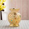 Ceramic Vase Electroplating Gold European Style Home Living Room Decoration - Image 3
