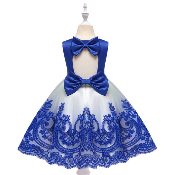 Princess Flower Girl Dress Summer Tutu Wedding Birthday Party Dresses - Image 5