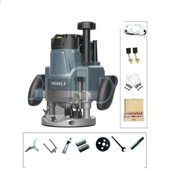 Multifunctional Trimming Machine Unlocking Keyhole And Tenoning Tool - Image 3