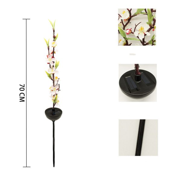Solar Ground-Inserted Cherry Firework String Outdoor Waterproof - Image 2