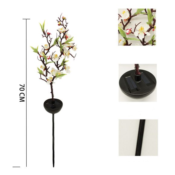 Solar Ground-Inserted Cherry Firework String Outdoor Waterproof - Image 5