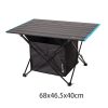 Folding Table And Chair Outdoor Portable Light Picnic Table And Chair Self Driving Outdoor Aluminum Alloy Car Camping Table - Image 4