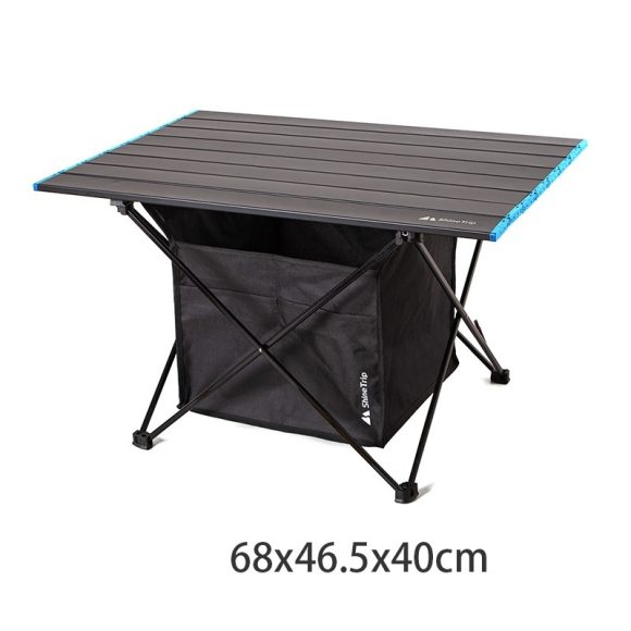 Folding Table And Chair Outdoor Portable Light Picnic Table And Chair Self Driving Outdoor Aluminum Alloy Car Camping Table - Image 4