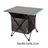Folding Table And Chair Outdoor Portable Light Picnic Table And Chair Self Driving Outdoor Aluminum Alloy Car Camping Table - Image 7