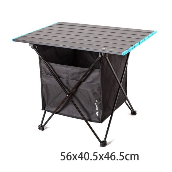 Folding Table And Chair Outdoor Portable Light Picnic Table And Chair Self Driving Outdoor Aluminum Alloy Car Camping Table - Image 7