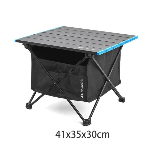 Folding Table And Chair Outdoor Portable Light Picnic Table And Chair Self Driving Outdoor Aluminum Alloy Car Camping Table - Image 2