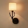 Modern Bedroom Bedside Aisle Wall Lamp Wrought Iron Antlers Living Room Hotel Lamps - Image 2