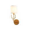 Modern Bedroom Bedside Aisle Wall Lamp Wrought Iron Antlers Living Room Hotel Lamps - Image 10