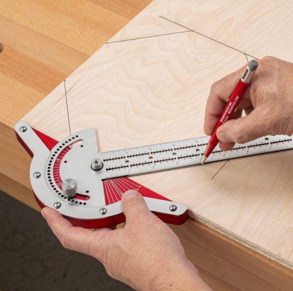 New Woodworking Angle Hole Marking Ruler - Image 3