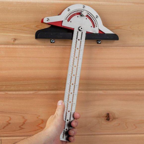 New Woodworking Angle Hole Marking Ruler