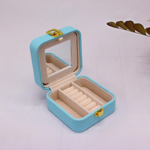 Earrings Jewelry Double Storage Box European Jewelry Box - Image 2