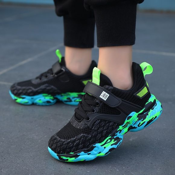 Spring And Summer Mesh Children's Sports Shoes Non-slip Boys Shoes - Image 2
