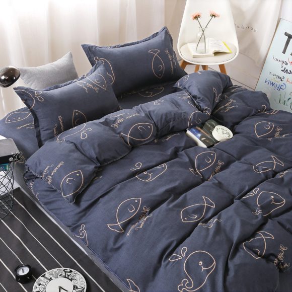 Four-piece Cotton Winter Quilt Core Set For Spring And Autumn - Image 4