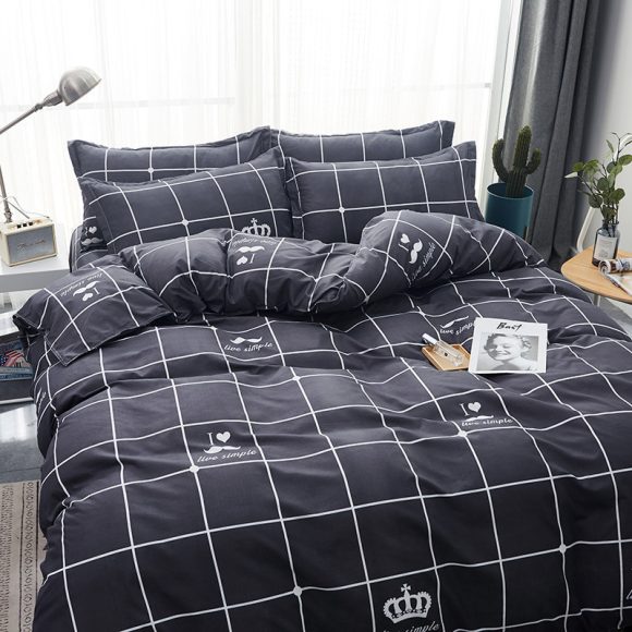 Four-piece Cotton Winter Quilt Core Set For Spring And Autumn - Image 7